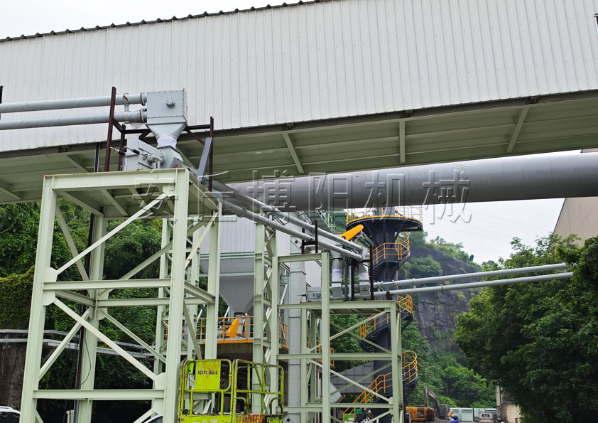 安丘博陽鑄石管管鏈輸送機、不銹鋼渣粉管鏈輸送設備